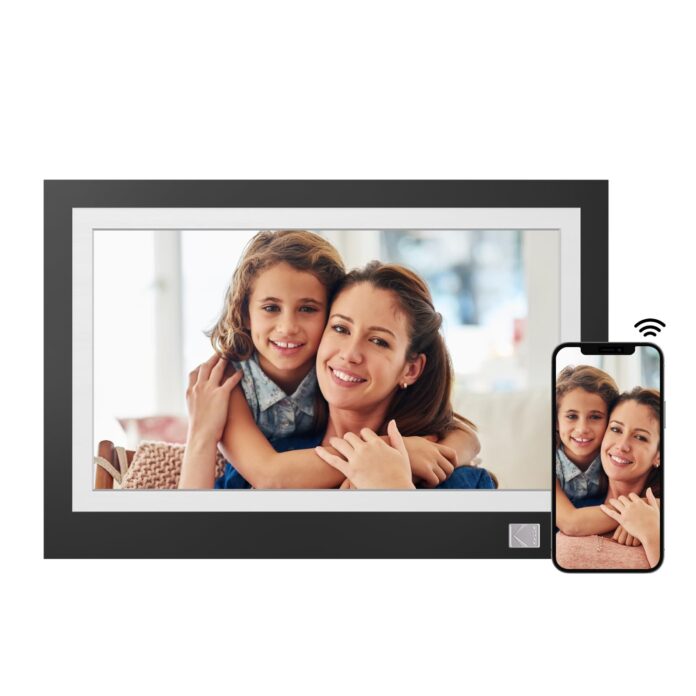 KODAK 10.1 Inch WiFi Digital Picture Frame,1280x800 HD IPS Touch Screen, Electronic Smart Photo Frame with 32 GB Memory, Auto-Rotate, Instantly Share Photos/Videos from Anywhere