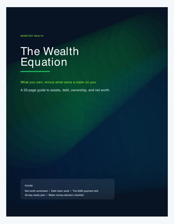 The Wealth Equation cover